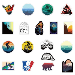 Mountain Bike MTB Bicycle Stickers