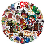 Dungeons And Dragons Cool Stickers