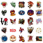 Dungeons And Dragons Cool Stickers