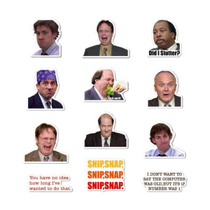 Friends OFFICE TV SHOW Fun Stickers