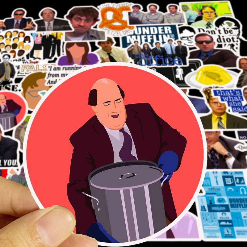 Friends OFFICE TV SHOW Fun Stickers