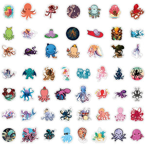 Octopus Sea Stickers