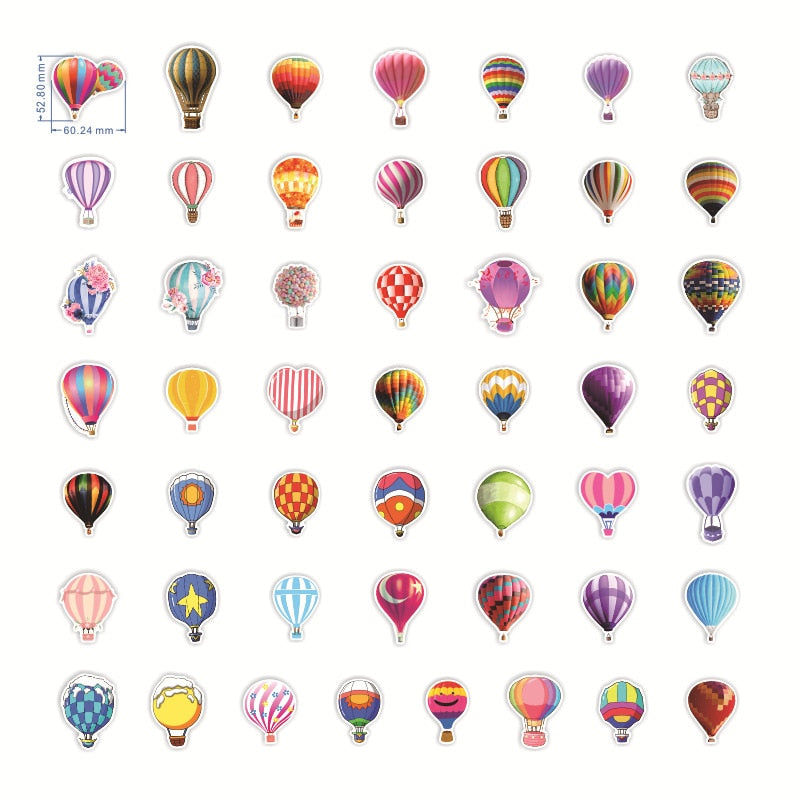 Air Balloon Stickers