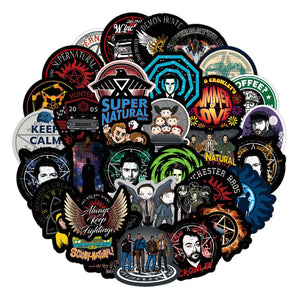 Supernatural Classic TV Show Stickers