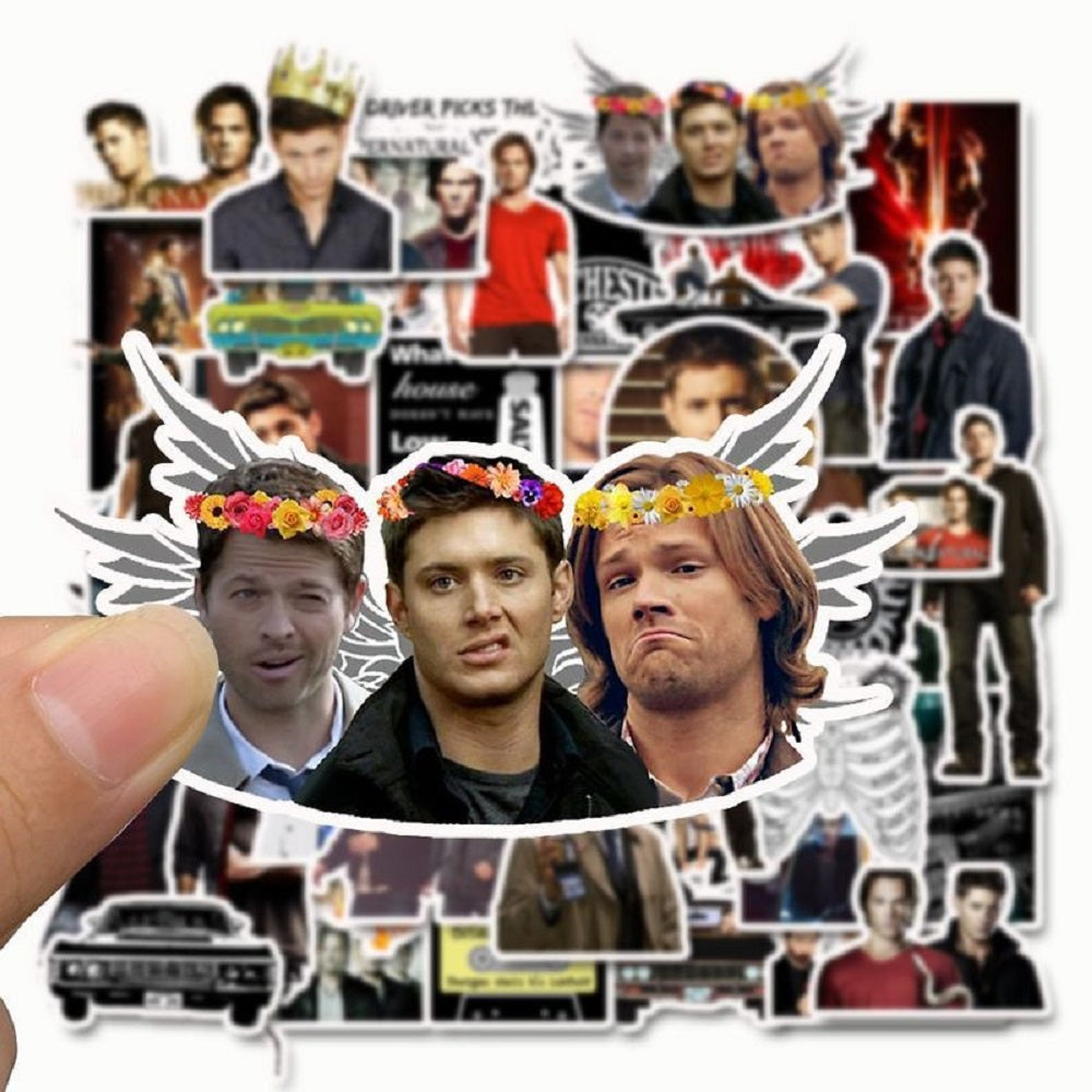 Supernatural Classic TV Show Stickers