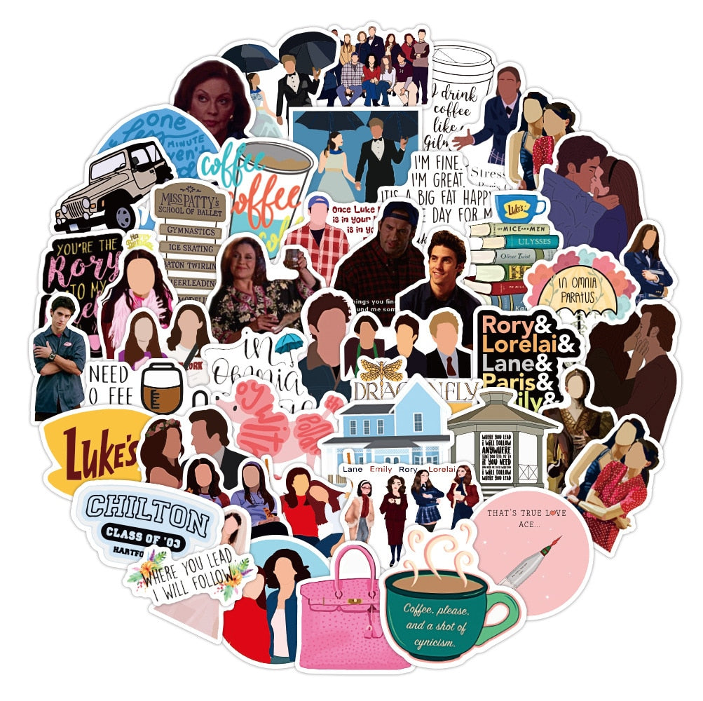 Gilmore Girls Comedy Stickers