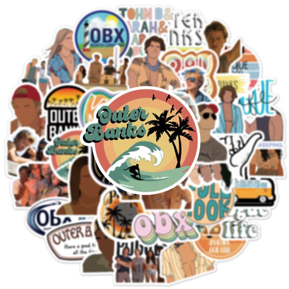 Outer Banks Classic TV Show Stickers