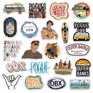 Outer Banks Classic TV Show Stickers