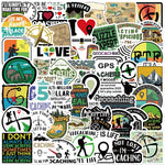 Outdoor Geocaching Stickers