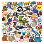 Fairy Tale Animal Bird Stickers