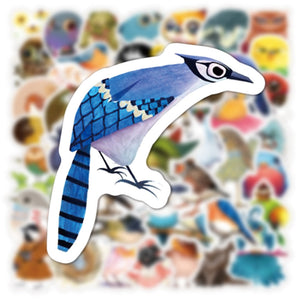 Fairy Tale Animal Bird Stickers