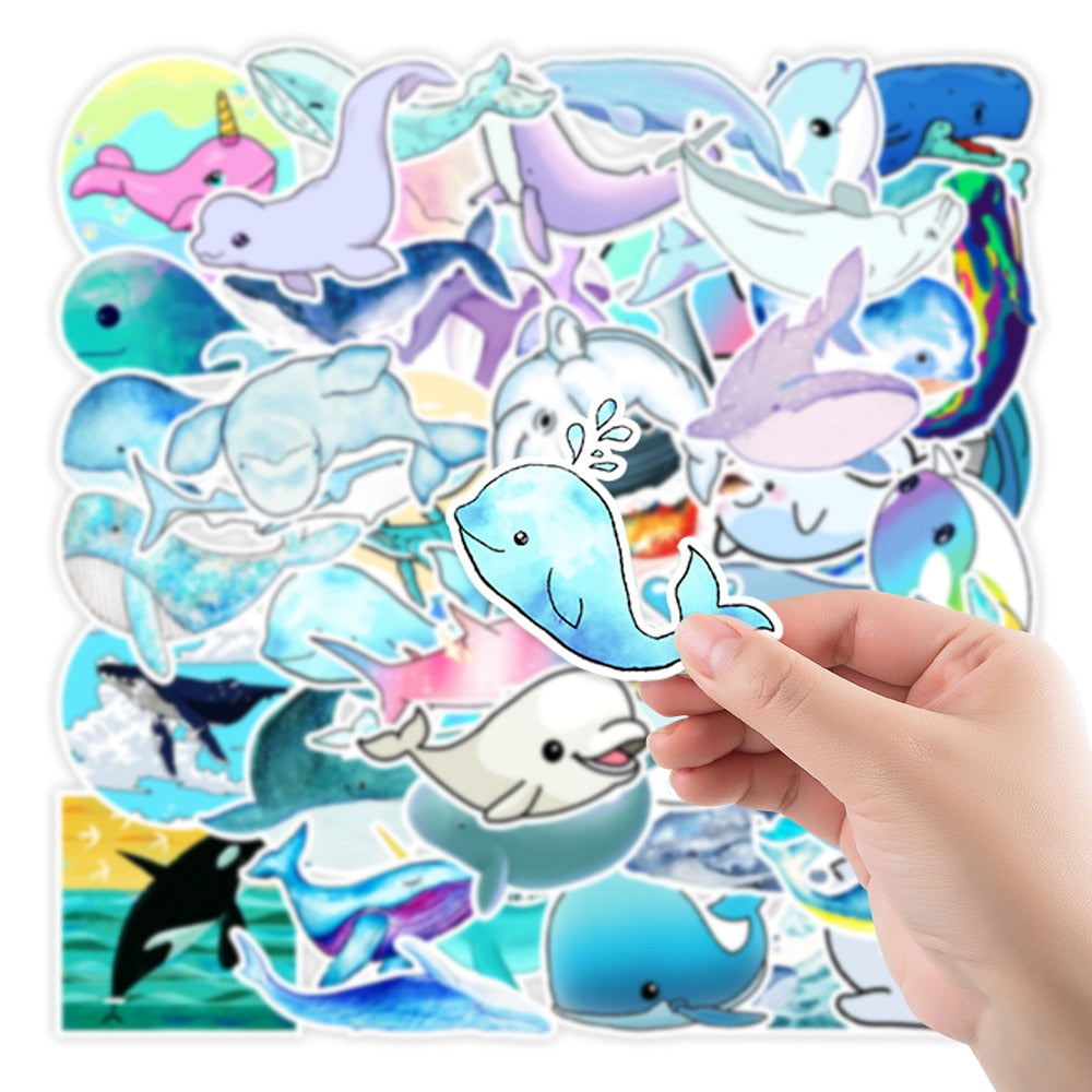 Ocean Animal Fish Stickers