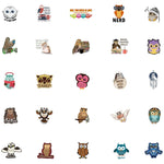 Owl Series Brid Stickers