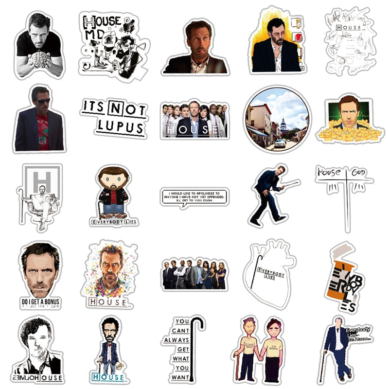 House M.D Stickers