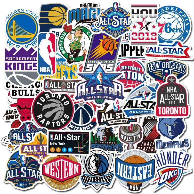 Nba Team Logo Stickers