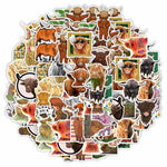 Yak Animal Stickers