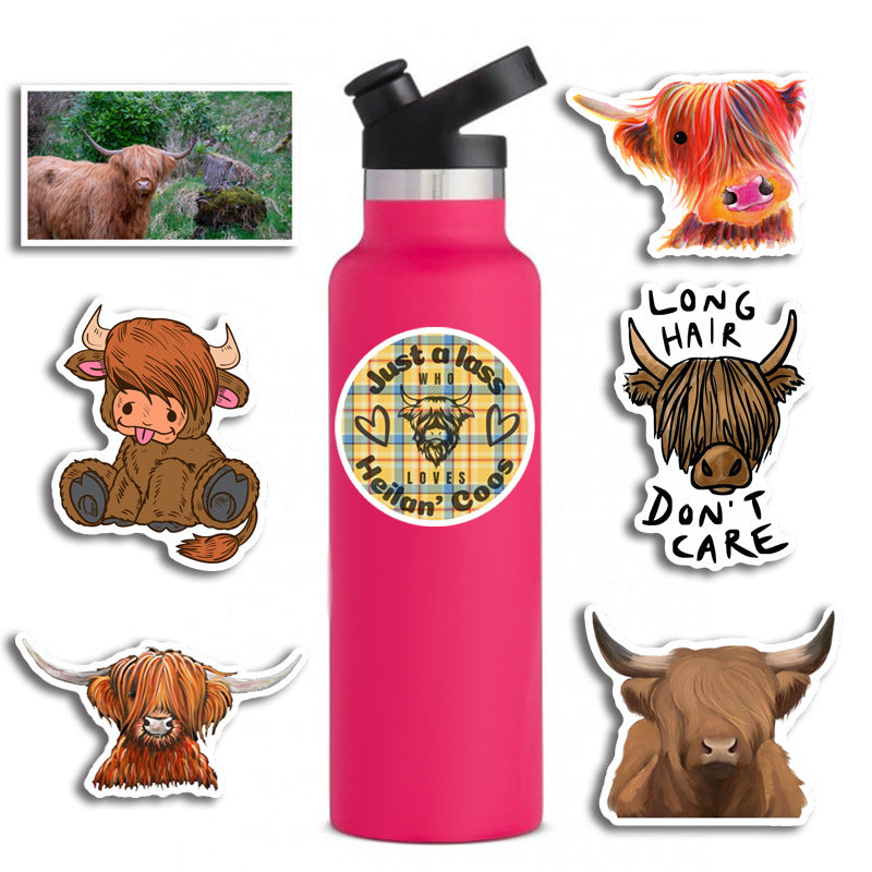 Yak Animal Stickers