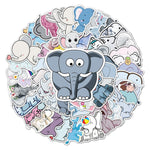 Elephant Cute Love Peace Stickers