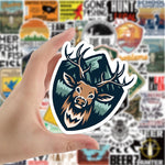 Go Hunting Animal Stickers