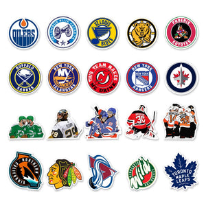 Ice Hockey Team Sports Competition Stickers