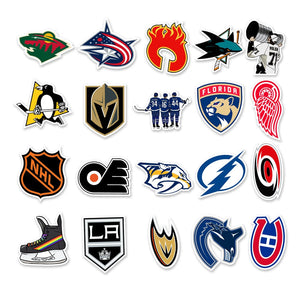 Ice Hockey Team Sports Competition Stickers