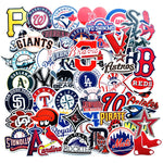 Baseball League Logo Ball Sport Stickers