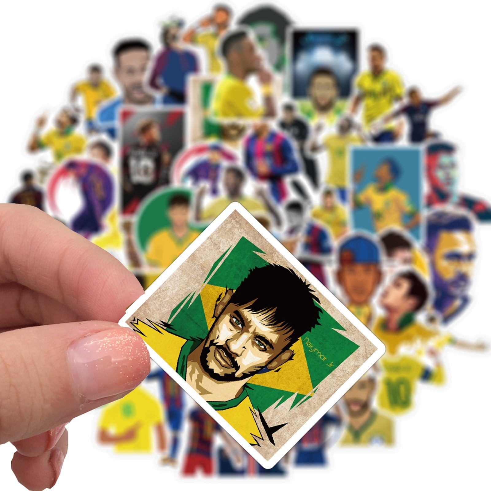 Football Star Nelma Stickers