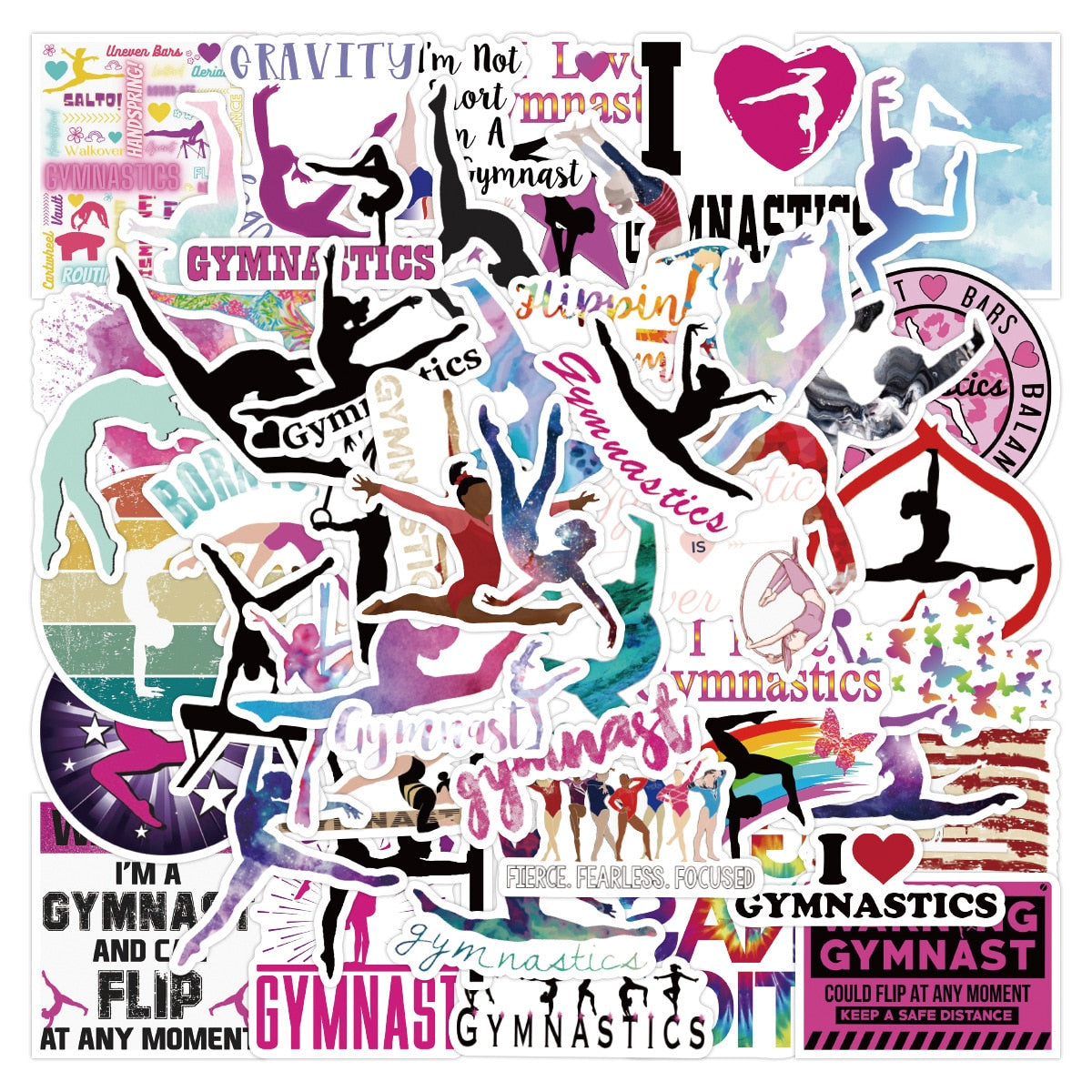 Sports Gymnastics Gym Stickers