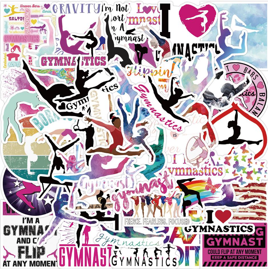 Sports Gymnastics Gym Stickers