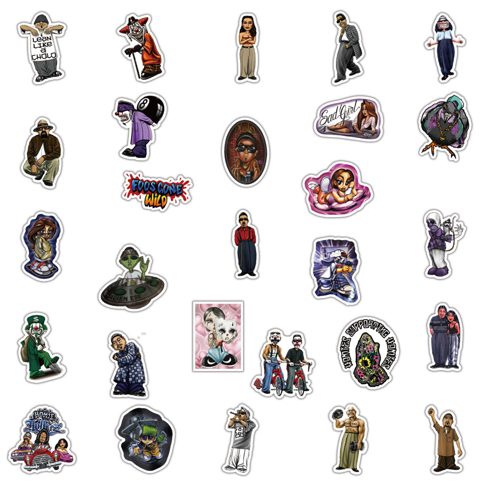 Hip Hop Homies Stickers