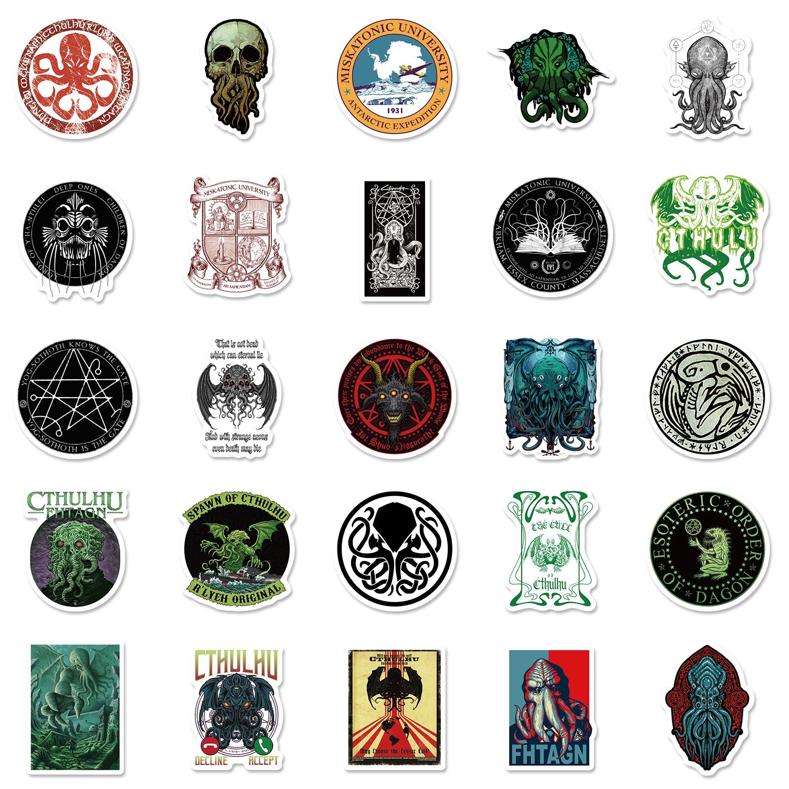 Cthulhu Stickers