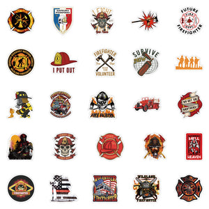 Firefighter Stickers