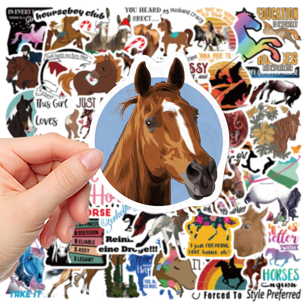 Horse Racing Sports Stickers