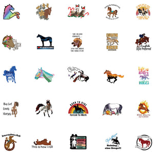 Horse Racing Sports Stickers