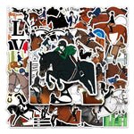 Horse Equestrian Show Stickers