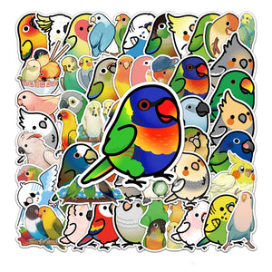 Little Parrot Stickers