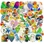 Warm Parrot Stickers