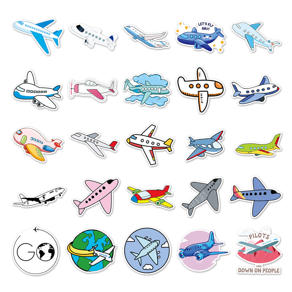 Airplane Stickers