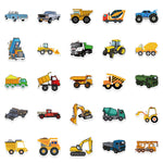 Digger Truck Stickers