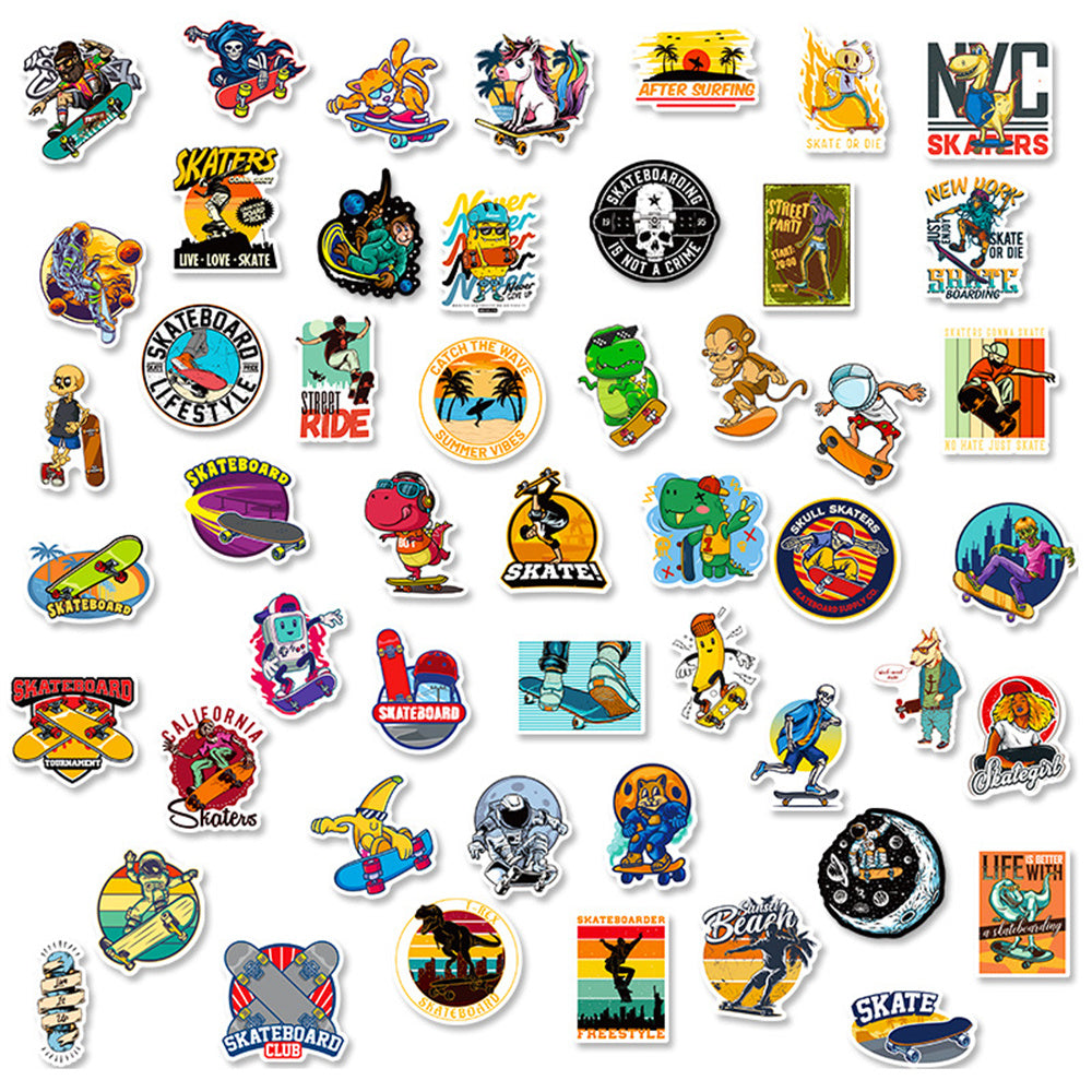 Cool Skateboard Stickers