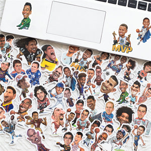 Celebrity Singer Sports Superstar Stickers