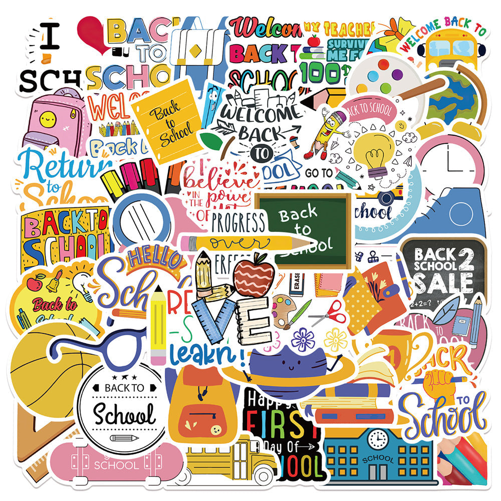 School Supplies Stickers