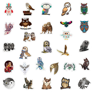 Night Owl Stickers