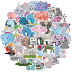 Elephant Angel Stickers