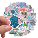 Elephant Angel Stickers