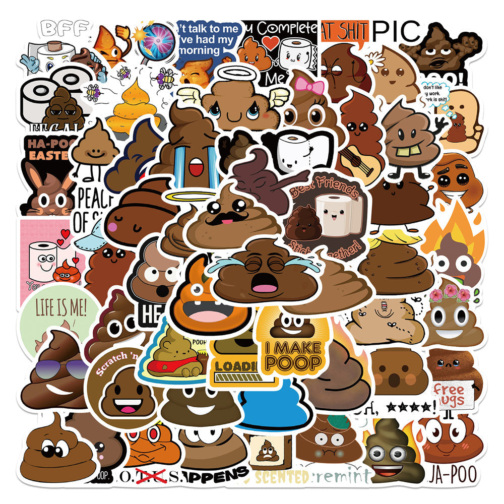 Spoof Poo Stickers