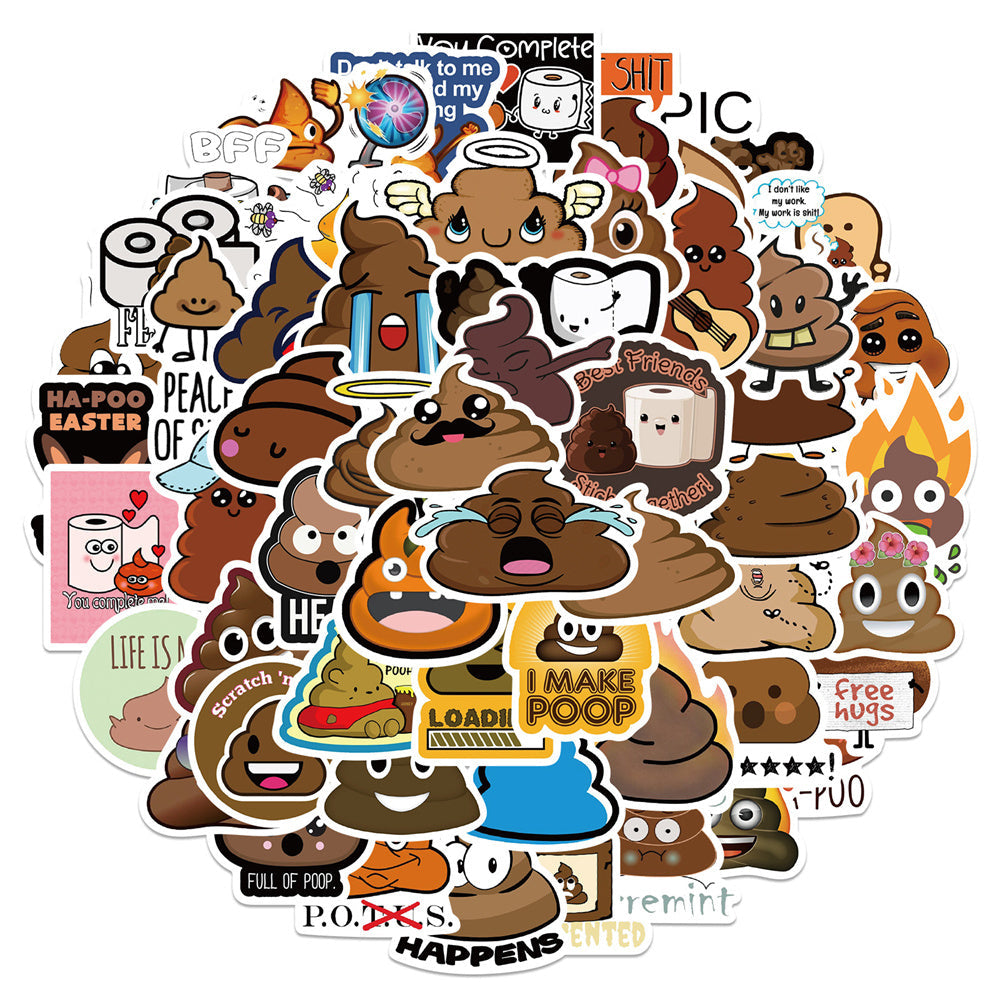 Spoof Poo Stickers