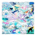 Ocean Marine Life Whale Stickers