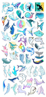 Ocean Marine Life Whale Stickers