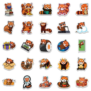 Red Panda Stickers